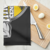 Gepersonaliseerde NAAM Musea Fitness Trainer Gym Theedoek (Quarter Fold)