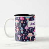 Gepersonaliseerde naam Mushroom Gift Mok (Links)