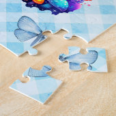 Gepersonaliseerde naam Mushroom Legpuzzel (Zijkant)