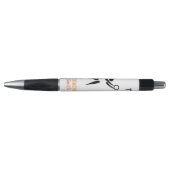 Gepersonaliseerde naam Netball Coach Pen (Voorkant)