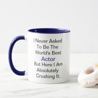 Gepersonaliseerde naam nooit gevraagd om beste act mok