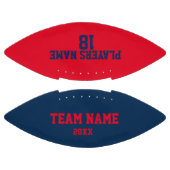 Gepersonaliseerde Naam Nummer & Team Naam Football (Panelen)