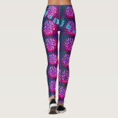 Gepersonaliseerde naam Oefening Leggings (Achterkant)