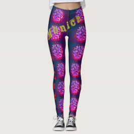 Gepersonaliseerde naam Oefening Leggings