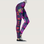 Gepersonaliseerde naam Oefening Leggings (Rechts)