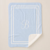 Gepersonaliseerde naam of initiaal sherpa Deken (Voorkant)