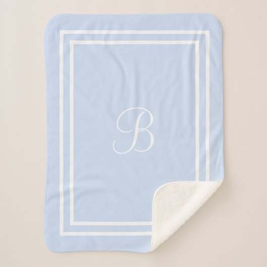 Gepersonaliseerde naam of initiaal sherpa Deken (Voorkant)