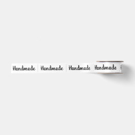 Gepersonaliseerde naam- of logolabels voor handgem satijnen lint