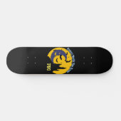 Gepersonaliseerde naam of Monogram Deck Perfect Ni Persoonlijk Skateboard (Horizontaal)