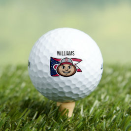 Gepersonaliseerde naam Ohio Golfballen