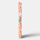 Gepersonaliseerde naam Oranje eigendom van Mint Case-Mate iPhone Case (Achterkant / Links)