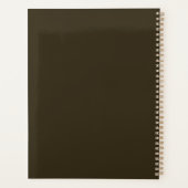 Gepersonaliseerde NAAM Oud Western Stagecoach Carr Planner (Achterkant)