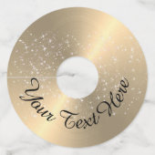 Gepersonaliseerde Naam Papier Wijnglas Labels (Voorkant)