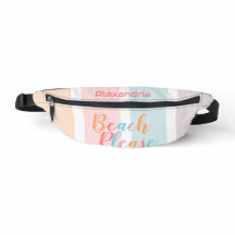 Gepersonaliseerde naam pastel strepen