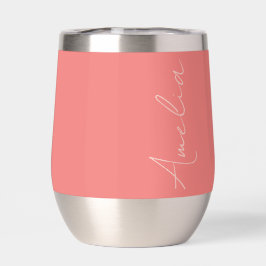 Gepersonaliseerde naam Peach Pink