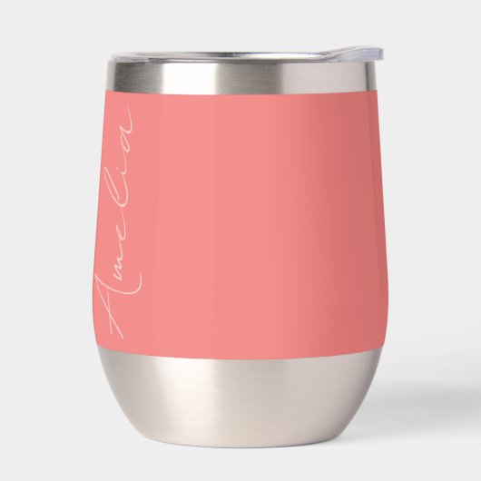 Gepersonaliseerde naam Peach Pink (Links)