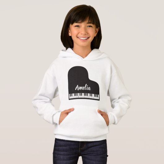 Gepersonaliseerde naam Pianist Piano Keys (Voorkant volledig)