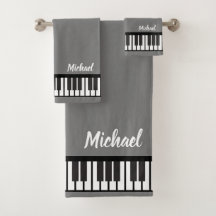 Gepersonaliseerde NAAM Pianist Piano Keys