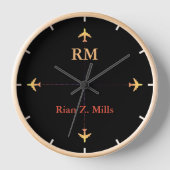 Gepersonaliseerde naam piloot Vliegtuigen Aero Sty (Voorkant)