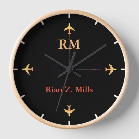 Gepersonaliseerde naam piloot Vliegtuigen Aero Sty (Voorkant)