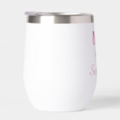Gepersonaliseerde naam|Pink Bow Stropdas Reis Wate (Rechts)