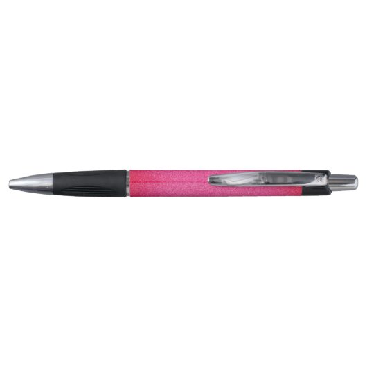 Gepersonaliseerde naam Pink Glitter Pen (Achterkant)