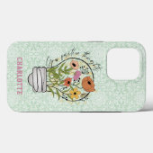 Gepersonaliseerde naam Positive Thoughts Inspirere Case-Mate iPhone Case (Achterkant (horizontaal))