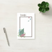 Gepersonaliseerde naam post het notities in veer l post-it® notes (Kantoor)