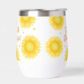 Gepersonaliseerde Naam Quote Zonnebloem Motivatie (Links)