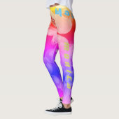 Gepersonaliseerde naam Rainbow Jellyfish Leggings (Links)
