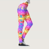 Gepersonaliseerde naam Rainbow Leggings (Rechts)