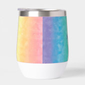 Gepersonaliseerde naam Rainbow Script Monogram (Rechts)
