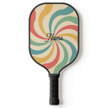 Gepersonaliseerde naam Retro Stripes Typografie