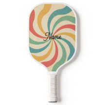 Gepersonaliseerde naam Retro Stripes Typografie