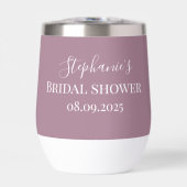 Gepersonaliseerde naam Roze Script Monogram (Voorkant)