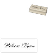 Gepersonaliseerde naam Rubber Stamp Rubberstempel (Gestempeld)