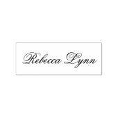 Gepersonaliseerde naam Rubber Stamp Rubberstempel (Afrduk)
