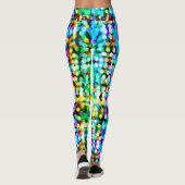 Gepersonaliseerde naam Schattigee Leggings (Achterkant)