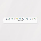 Gepersonaliseerde naam Schoolwaterdichte Etiketten Labels (Design 1)