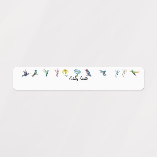 Gepersonaliseerde naam Schoolwaterdichte Etiketten Labels (Design 1)