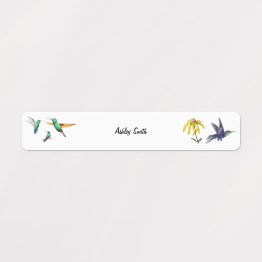 Gepersonaliseerde naam Schoolwaterdichte Etiketten Labels (Design 2)