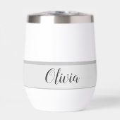 Gepersonaliseerde Naam Script Geïsoleerde Schattig (Voorkant)