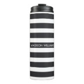 Gepersonaliseerde naam Script Monogram Thermosbeker (Voorkant)