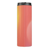 Gepersonaliseerde naam Script Monogram Thermosbeker (Achterkant)