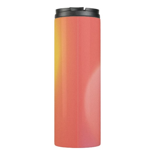 Gepersonaliseerde naam Script Monogram Thermosbeker (Achterkant)