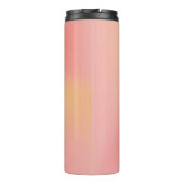 Gepersonaliseerde naam Script Monogram Thermosbeker (Achterkant)