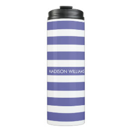 Gepersonaliseerde naam Script Monogram Thermosbeker