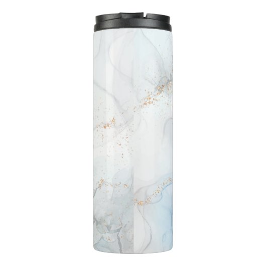 Gepersonaliseerde naam Script Monogram Thermosbeker (Achterkant)