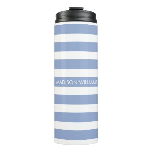 Gepersonaliseerde naam Script Monogram Thermosbeker (Voorkant)