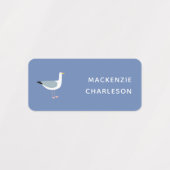 Gepersonaliseerde naam Seagull Labels (Design 1)